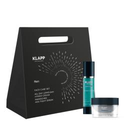 Набор Men Face Care: гидрокрем 24 часа 15 мл + сыворотка 50 мл