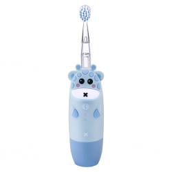 Детская электрическая звуковая зубная щетка RL 025 Baby 1+, голубая, 1 шт