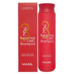 Восстанавливающий шампунь с аминокислотами 3 Salon Hair CMC Shampoo, 300 мл