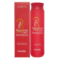 Восстанавливающий шампунь с аминокислотами 3 Salon Hair CMC Shampoo, 300 мл