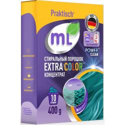 Стиральный порошок-концентрат для цветного белья Extra Color, 400 г