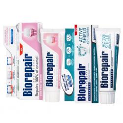 Набор зубных паст для защиты эмали и десен, 2х75 мл