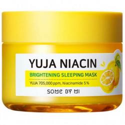 Осветляющая ночная маска с экстрактом юдзу Brightening Sleeping Mask, 60 г