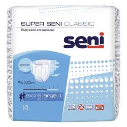 Подгузники для взрослых Classic Extra Large, 10 шт