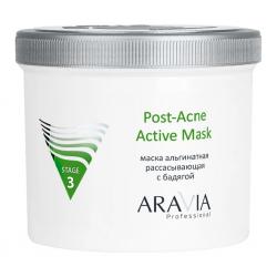 Альгинатная рассасывающая маска с бадягой Post-Acne Active Mask, 550 мл