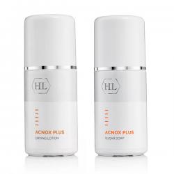 Набор Aсnox plus (сахарное мыло 125 мл + подсушивающий лосьон 125 мл)