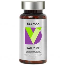 Комплекс витаминов и минералов Daily Vit, 30 капсул х 650 мг