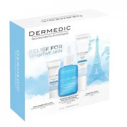 Набор (сыворотка 30 мл + крем для контура глаз 15 мл + глубоко увлажняющий дневной крем SPF 15, 2,5 мл)