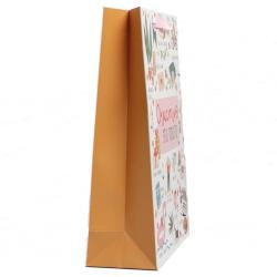 Пакет ламинированный вертикальный «Счастье это просто», 31 × 40 × 11,5 см