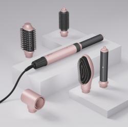 Мультистайлер для волос 6в1 Hot Air Multistyler розовый, 1400 Вт