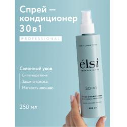 Несмываемый спрей-кондиционер 30в1 с термозащитой Leave-in Spray, 250 мл