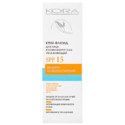 Крем-флюид для лица и кожи вокруг глаз SPF15, 30 мл Крем-флюид для лица и кожи вокруг глаз SPF15, 30 мл