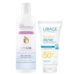 Набор для самых маленьких (крем SPF 50+ 100 мл + очищающий крем-гель 200 мл)