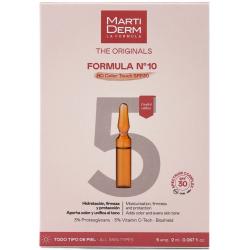 Ампулы «Формула №10 HD Color Touch SPF30», 5 х 2 мл
