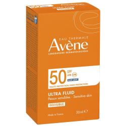Ультралегкий солнцезащитный невидимый флюид для лица SPF 50, 50 мл