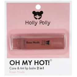 Оттеночный бальзам для губ Oh My Hot! Rose Nude нюдово-розовый, 4,9 г