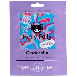 Тканевая маска с ниацинамидом и экстрактом жемчуга Cinderella на кремовой основе, 22 г
