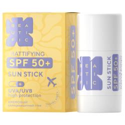 Солнцезащитный матирующий стик SPF50, 20 мл
