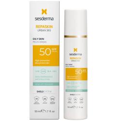 Солнцезащитный крем для жирной кожи лица Urban 365 SPF50, 50 мл