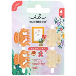Мини заколка-крабик для всех типов волос Oasis Petit Citrus, 4 шт