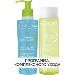 Программа Sebium очищение: гель 200 мл + лосьон 200 мл Программа Sebium очищение: гель 200 мл + лосьон 200 мл