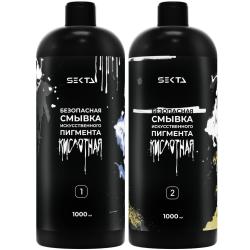 Кислотная смывка искусственного пигмента, 2 х 1000 мл