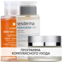 Программа Anti-Age очищение и основной уход: лосьон 200 мл + тоник 200 мл + крем 50 мл