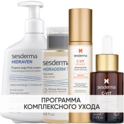 Программа Anti-Age комплексный уход: пенка 300 мл + тоник 200 мл + флюид 50 мл + сыворотка 30 мл