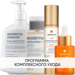 Программа Anti-Age комплексный уход: пенка 300 мл + тоник 200 мл + крем-гель 50 мл + сыворотка 30 мл
