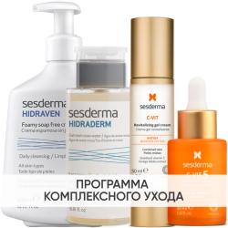 Программа Anti-Age комплексный уход: пенка 300 мл + тоник 200 мл + крем-гель 50 мл + сыворотка 30 мл