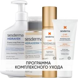 Программа Anti-Age комплексный уход: пенка 300 мл + тоник 200 мл + крем-гель 50 мл + маска 30 мл