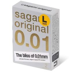 Презервативы Original 0.01 полиуретановые Large, 2 шт