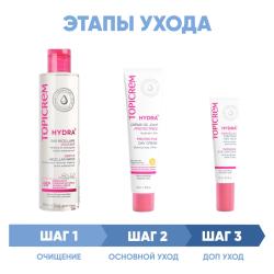 Программа Hydra комплексный уход: мицеллярная вода 200 мл + крем SPF50 40 мл + крем для век 15 мл