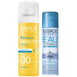 Набор для лица и тела: спрей Bariesun SPF30+ 200 мл + термальная вода Урьяж 150 мл