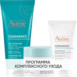 Программа Cleanance комплексный уход: гель 200 мл + аква-гель 50 мл + маска 50 мл