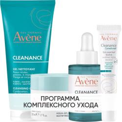 Программа Cleanance комплексный уход: гель 200 мл + аква-гель 50 мл + сыворотка 30 мл + корректор 15 мл