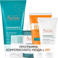 Программа Cleanance комплексный уход: гель 200 мл + аква-гель 50 мл + сыворотка 30 мл + флюид SPF50+ 50 мл + маска 50 мл