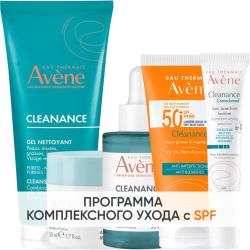 Программа Cleanance комплексный уход: гель 200 мл + аква-гель 50 мл + сыворотка 30 мл + флюид SPF50+ 50 мл + корректор 15 мл