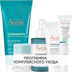 Программа Cleanance комплексный уход: гель 200 мл + аква-гель 50 мл + сыворотка 30 мл + маска 50 мл + корректор 15 мл