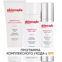 Программа S.0.S Oil Control очищение и основной уход: гель 125 мл + лосьон 200 мл + крем SPF30 50 мл