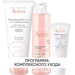 Программа Antirougeurs очищение и основной уход: флюид 200 мл + тоник 200 мл + крем  SPF30 40 мл