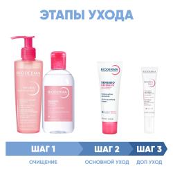 Программа Sensibio комплексный уход: гель 200 мл + лосьон 250 мл + легкий крем 40 мл + гель для век 15 мл