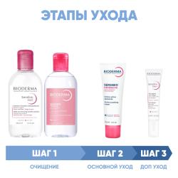 Программа Sensibio комплексный уход: мицеллярная вода 250 мл + лосьон 250 мл + легкий крем 40 мл + гель для век 15 мл