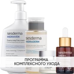 Программа Daeses комплексный уход: пенка 300 мл + тоник 200 мл + крем 50 мл + сыворотка 30 мл