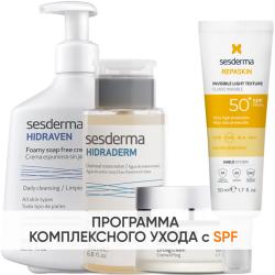 Программа Daeses комплексный уход: пенка 300 мл + тоник 200 мл + крем 50 мл + флюид SPF50 50+ мл