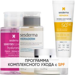 Программа Daeses комплексный уход: лосьон 200 мл + тоник 200 мл + крем 50 мл + флюид SPF50 50+ мл