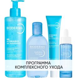 Программа Hydrabio комплексный уход: гель 400 мл + лосьон 250 мл + крем 40 мл + сыворотка 30 мл