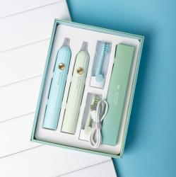 Набор электрических зубных щеток RL 075 Duo limpet Shell + Lime Cream