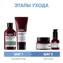 Программа Vitamino Color Spectrum комплексный уход для каштановых/черных волос: шампунь 300 мл + кондиционер 200 мл + маска 250 мл + сыворотка 50 мл
