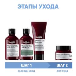Программа Vitamino Color Spectrum комплексный уход для каштановых/черных волос: шампунь 2х300 мл + кондиционер 200 мл + маска 250 мл